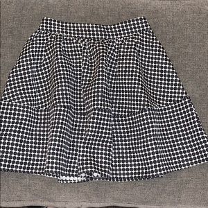 Express polka dot skirt